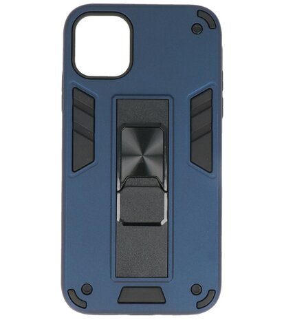 Tough Armor Hardcase Met Standfunctie Hoesje voor iPhone 12 Mini - Navy