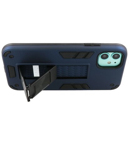 Tough Armor Hardcase Met Standfunctie Hoesje voor iPhone 12 Mini - Navy