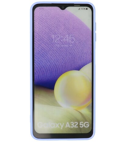 2.0mm Dikke Fashion Backcover Telefoonhoesje voor Samsung Galaxy A32 5G - Paars