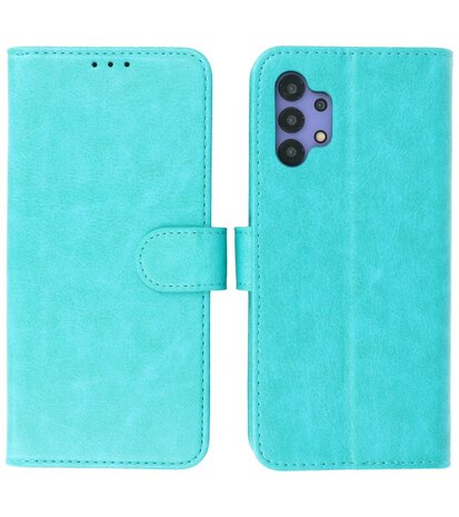 Booktype Wallet Case Telefoonhoesje voor Samsung Galaxy A32 5G - Groen