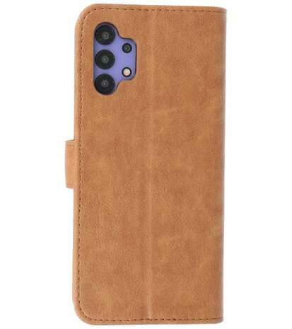 Booktype Wallet Case Telefoonhoesje voor Samsung Galaxy A32 5G - Bruin