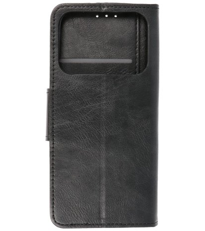 Portemonnee Wallet Case Hoesje voor Xiaomi Mi 11 Ultra - Zwart