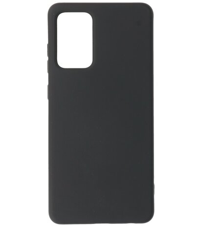 2.0mm Dikke Fashion Backcover Telefoonhoesje voor Samsung Galaxy A72 / A72 5G - Zwart