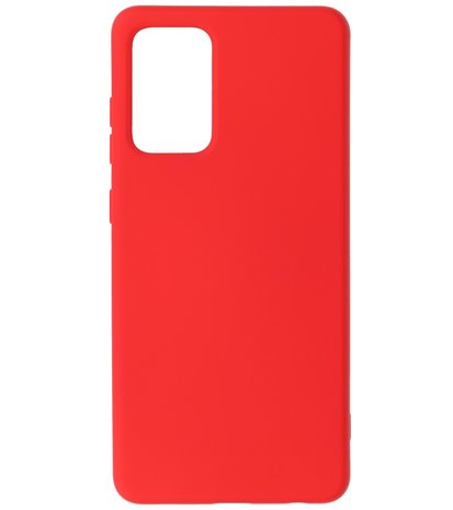 2.0mm Dikke Fashion Backcover Telefoonhoesje voor Samsung Galaxy A72 / A72 5G - Rood