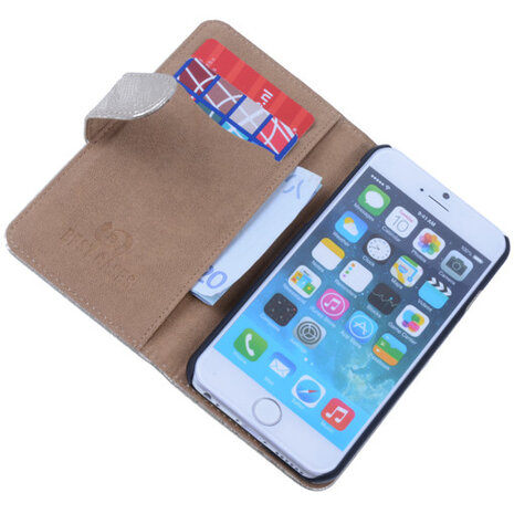 Lace Goud iPhone 6 Book/Wallet Case/Cover