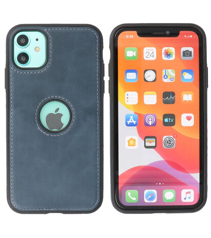iPhone 11 lederen backcover hoesje
