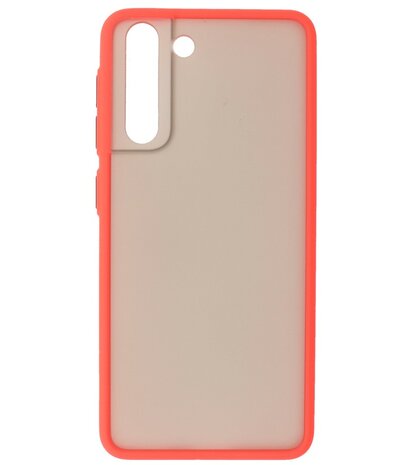 Kleurcombinatie Hard Case voor Samsung Galaxy S21 - Rood