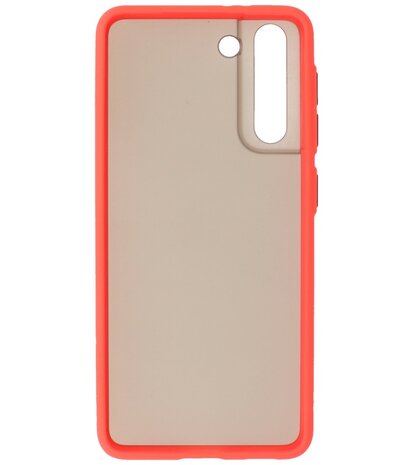 Kleurcombinatie Hard Case voor Samsung Galaxy S21 - Rood