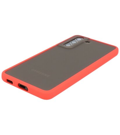 Kleurcombinatie Hard Case voor Samsung Galaxy S21 - Rood