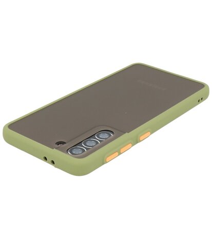 Kleurcombinatie Hard Case voor Samsung Galaxy S21 - Groen