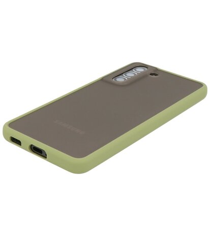 Kleurcombinatie Hard Case voor Samsung Galaxy S21 - Groen