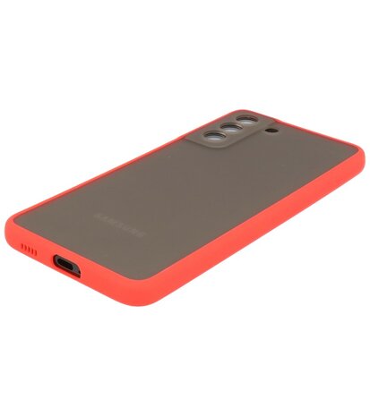 Kleurcombinatie Hard Case voor Samsung Galaxy S21 Plus - Rood