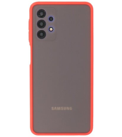 Kleurcombinatie Hard Case voor Samsung Galaxy A32 5G - Rood