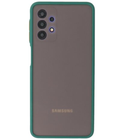 Kleurcombinatie Hard Case voor Samsung Galaxy A32 5G - Donker Groen