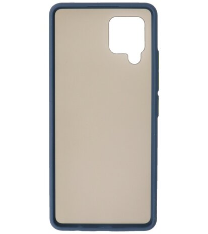 Kleurcombinatie Hard Case voor Samsung Galaxy A42 5G - Blauw