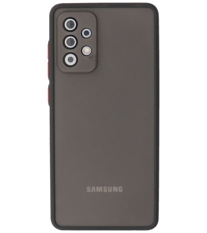 Kleurcombinatie Hard Case voor Samsung Galaxy A72 5G - Zwart