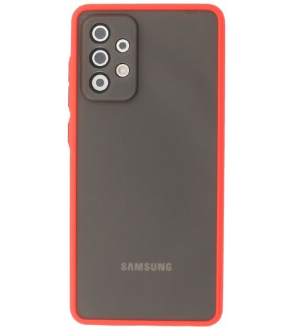 Kleurcombinatie Hard Case voor Samsung Galaxy A72 5G - Rood