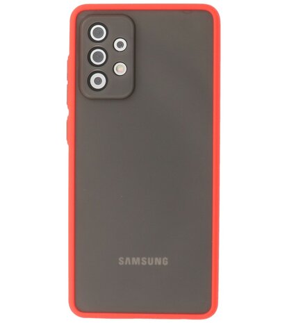Kleurcombinatie Hard Case voor Samsung Galaxy A72 5G - Rood