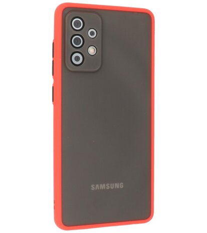 Kleurcombinatie Hard Case voor Samsung Galaxy A72 5G - Rood