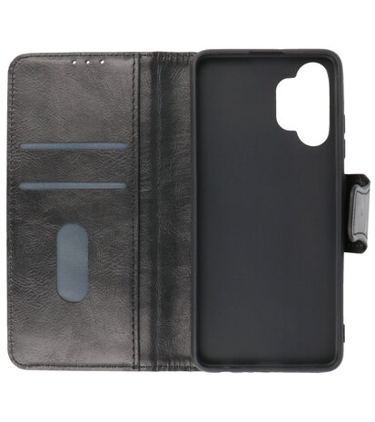 Portemonnee Wallet Case Hoesje voor Samsung Galaxy A32 4G - Zwart