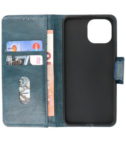 Portemonnee Wallet Case Hoesje voor Xiaomi Mi 11 Lite 5G - Blauw