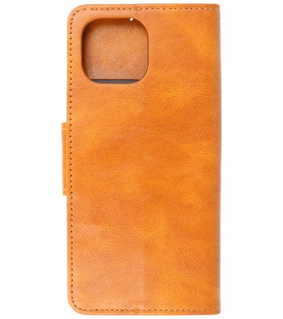 Portemonnee Wallet Case Hoesje voor Xiaomi Mi 11 Lite 5G - Bruin