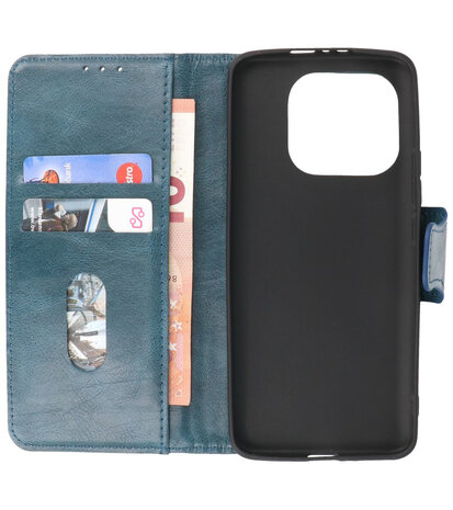 Portemonnee Wallet Case Hoesje voor Xiaomi Mi 11 Pro - Blauw
