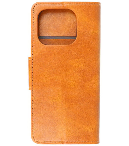 Portemonnee Wallet Case Hoesje voor Xiaomi Mi 11 Pro - Bruin