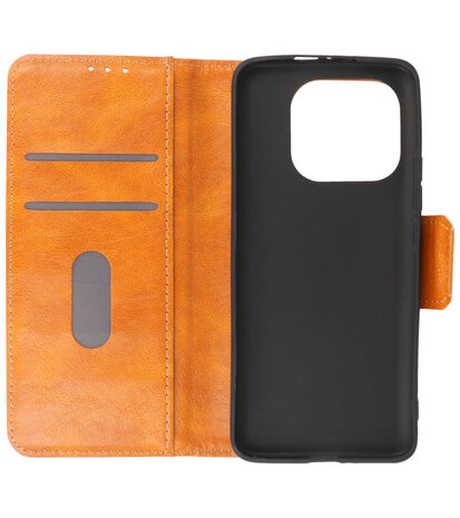 Portemonnee Wallet Case Hoesje voor Xiaomi Mi 11 Pro - Bruin