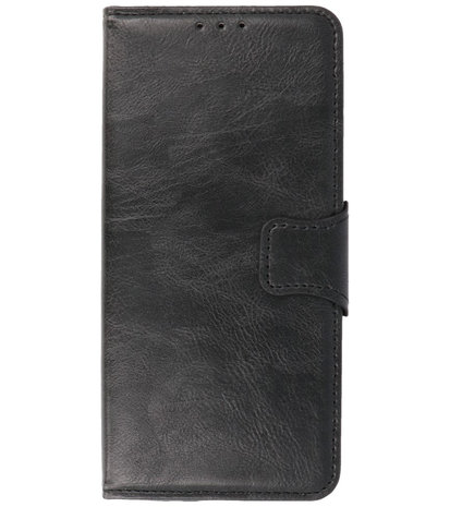 Portemonnee Wallet Case Hoesje voor Nokia 1.4 - Zwart