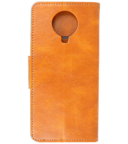 Portemonnee Wallet Case Hoesje voor Nokia G20 - Nokia G10 - Bruin