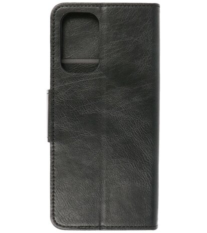Portemonnee Wallet Case Hoesje voor Oppo Reno 5 5G - Find X3 Lite - Zwart