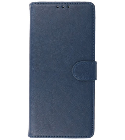 Booktype Wallet Case Telefoonhoesje voor Samsung Galaxy A32 5G - Navy