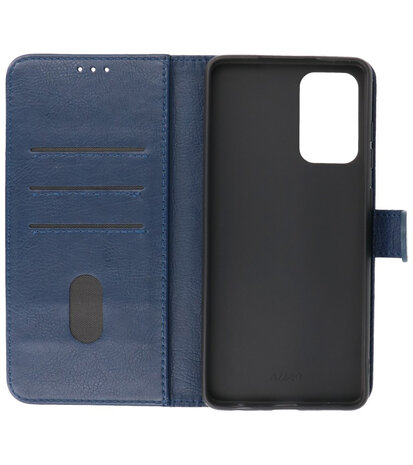 Booktype Wallet Case Telefoonhoesje voor Samsung Galaxy A72 5G - Navy