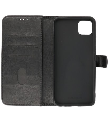 Booktype Wallet Case Telefoonhoesje voor Samsung Galaxy A22 5G - Zwart