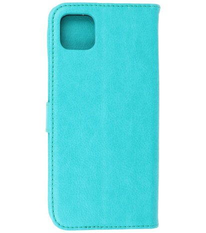 Booktype Wallet Case Telefoonhoesje voor Samsung Galaxy A22 5G - Groen