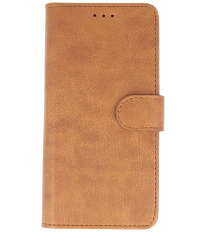 Booktype Wallet Case Telefoonhoesje voor Samsung Galaxy A22 5G - Bruin