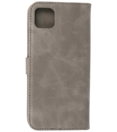 Booktype Wallet Case Telefoonhoesje voor Samsung Galaxy A22 5G - Grijs