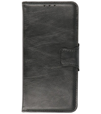 Portemonnee Wallet Case Hoesje voor Sony Xperia 10 III Zwart