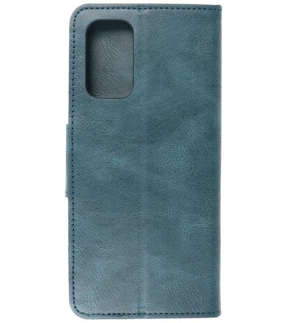 Portemonnee Wallet Case Hoesje voor OnePlus Nord N200 Blauw