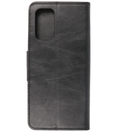 Portemonnee Wallet Case Hoesje voor OnePlus Nord N200 Zwart