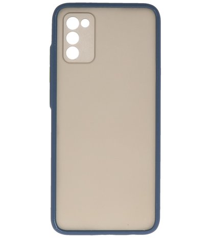 Samsung Galaxy A02S Hoesje Back Cover Telefoonhoesje Blauw