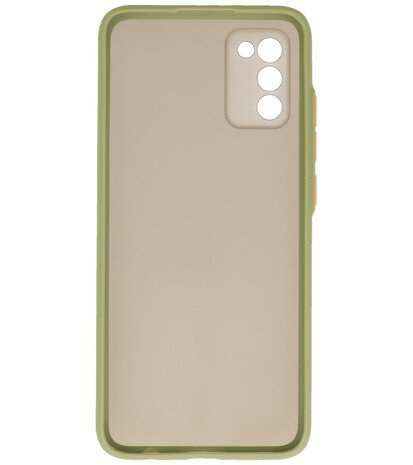 Samsung Galaxy A02S Hoesje Back Cover Telefoonhoesje Groen