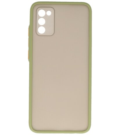 Samsung Galaxy A02S Hoesje Back Cover Telefoonhoesje Groen