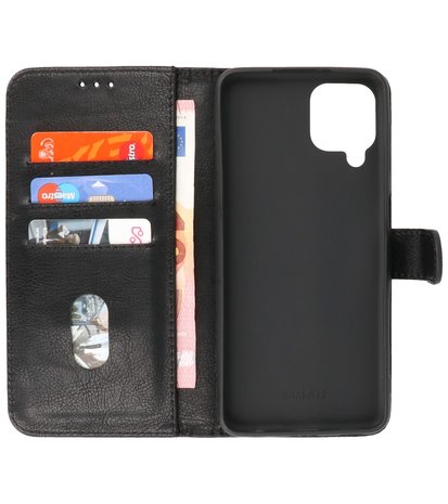 Samsung Galaxy A22 4G Hoesje Book Case Telefoonhoesje Zwart