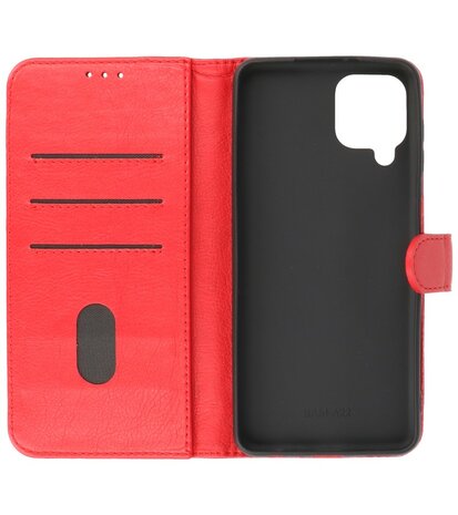 Samsung Galaxy A22 4G Hoesje Book Case Telefoonhoesje Rood