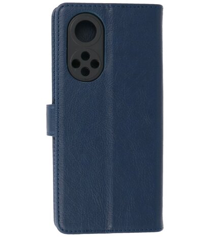 Honor 50 Hoesje Book Case Telefoonhoesje Navy