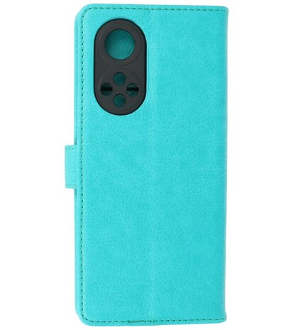 Honor 50 Pro Hoesje Book Case Telefoonhoesje Groen