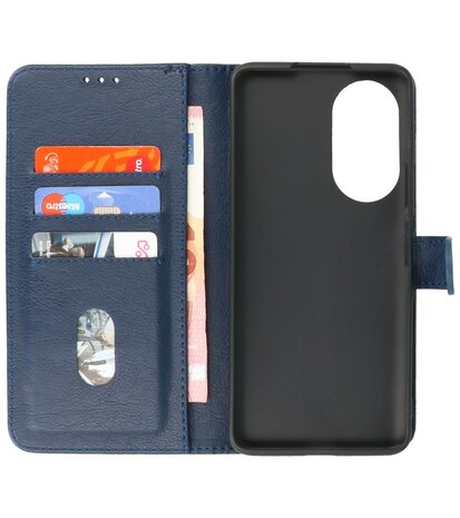 Honor 50 SE Hoesje Book Case Telefoonhoesje Navy