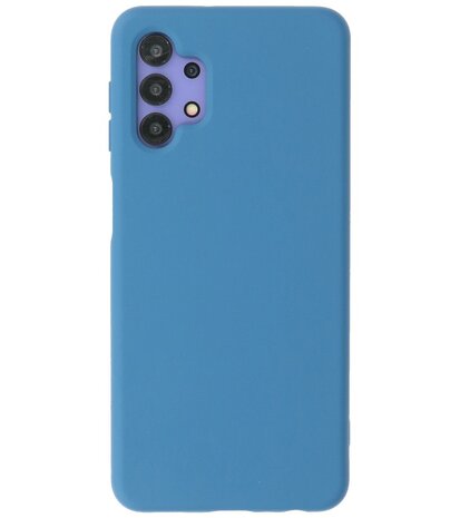 Samsung Galaxy A32 4G Hoesje - Backcover Telefoonhoesje - Blauw